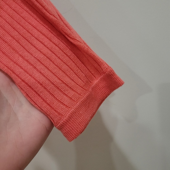 Only Ribbed Pink Sweater, Size Small - Picture 8 of 12